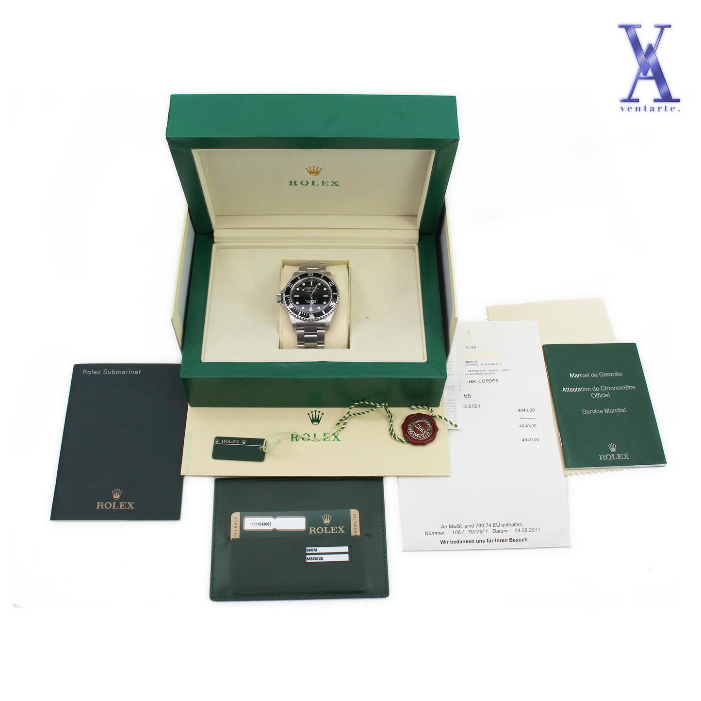 ROLEX SUBMARINER 36mm FULLSET